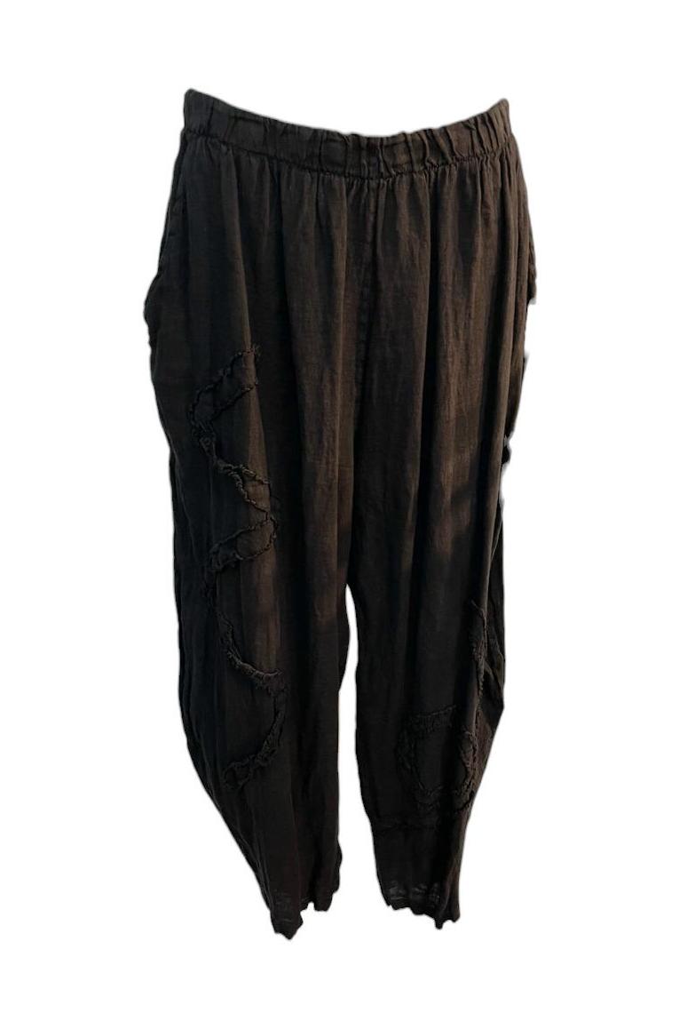 harembroek met decoratieve ruches 2207 - Moonshine