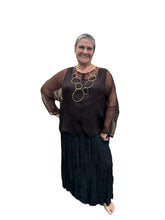 elegante zijde blouse 71260-s153 - Grizas