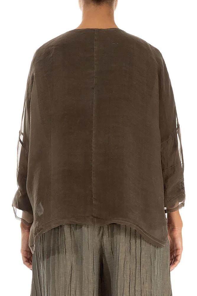 elegante zijde blouse 71260-s153 - Grizas