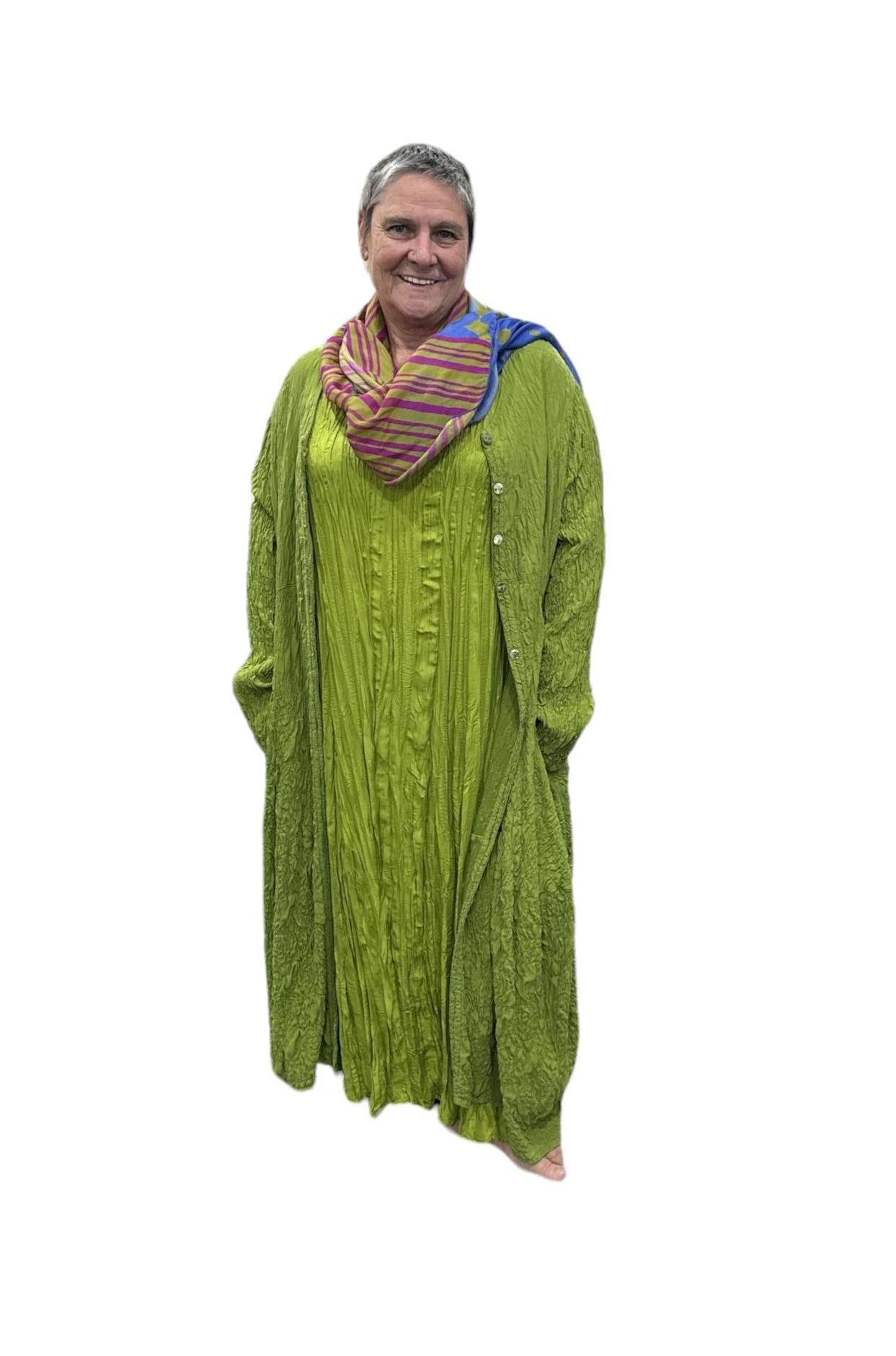 vest "bliska" in prachtige zijden en kreukel look 1 2417-1 - Praechtig Berlin