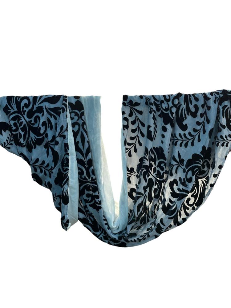 handgekleurde sjaal met barokpatroon 242075 - PrivateSachen