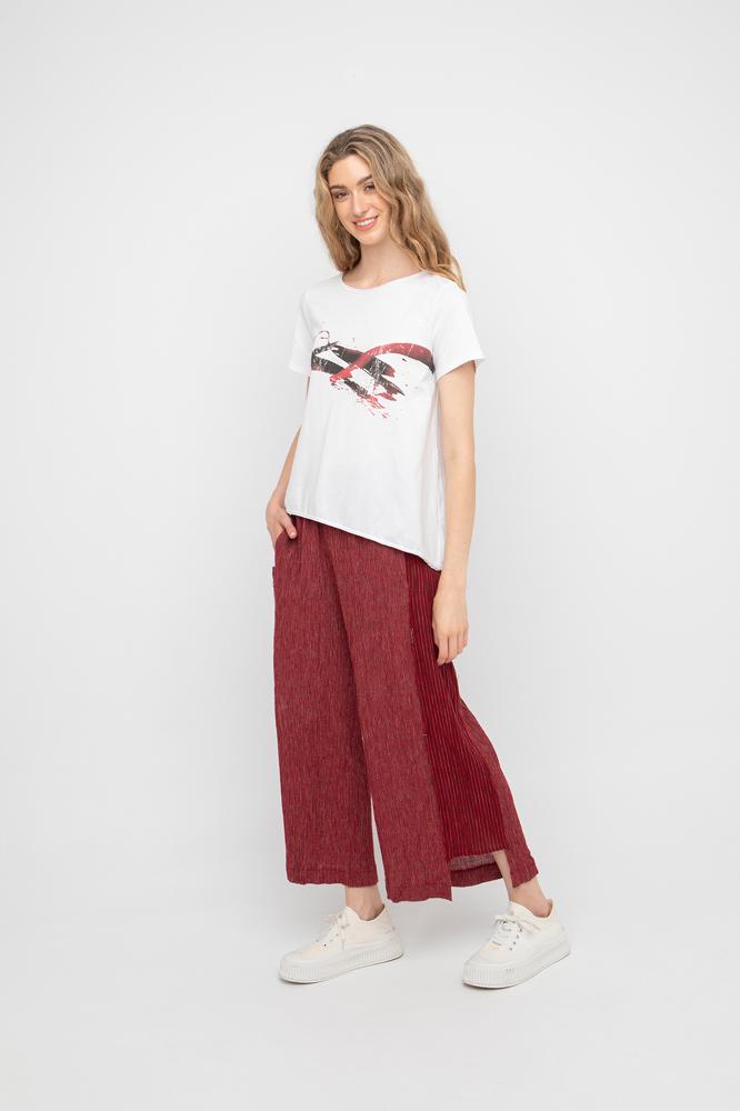 shirt met kunstzinnige patroon 850568 - Ozai N Kü