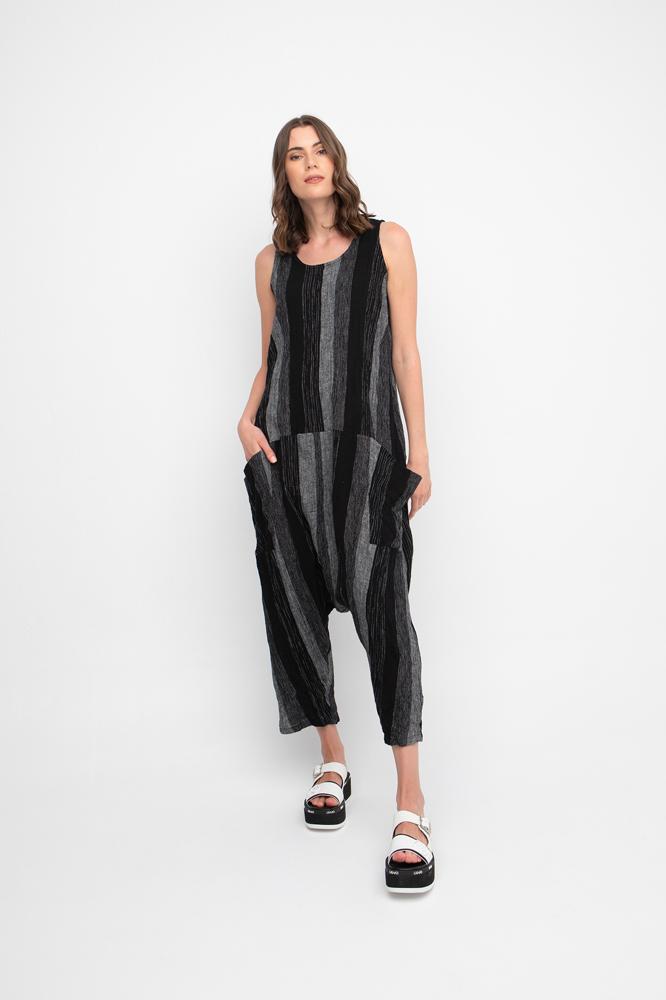 gestreepte jumpsuit 850314 - Ozai N Kü