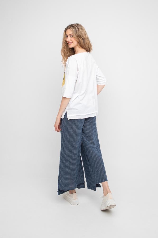 shirt met abstracte print 850408 - Ozai N Kü