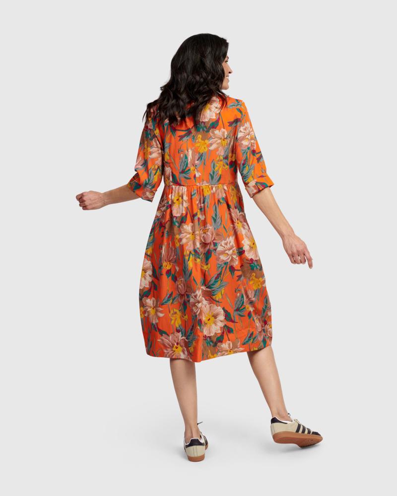 zomerse bloemenjurk sd808 - Alembika