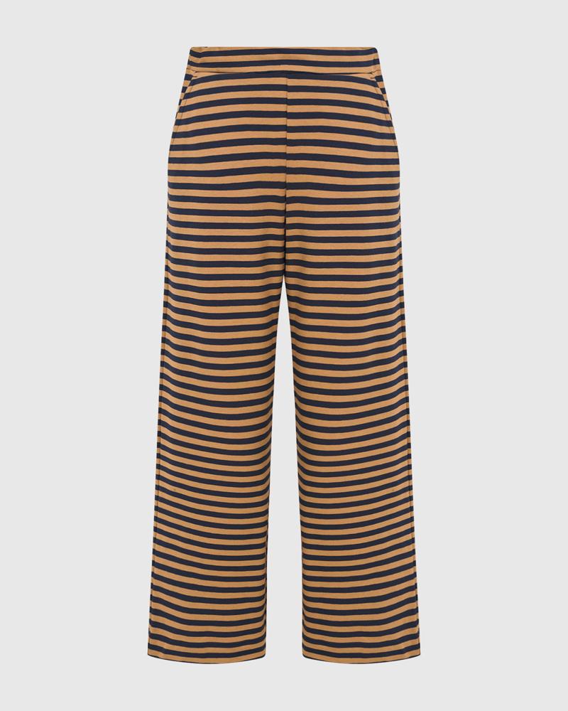 modern broek met speels ontwerp sp606 - Alembika