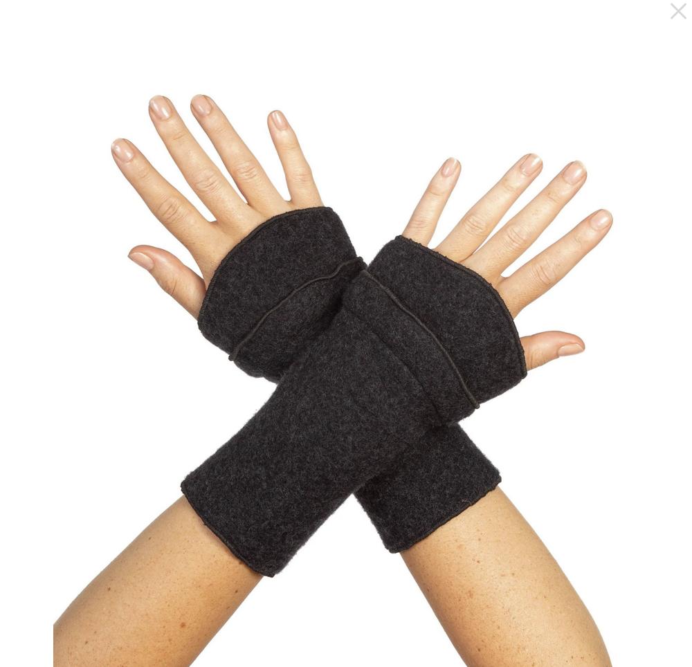 vilten polsverwarmers "wolke" - AnRa