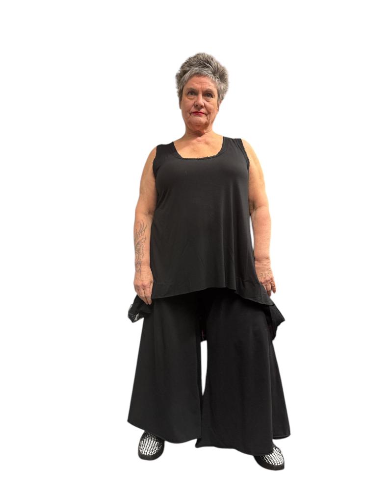 mouwloze asymmetrische top 25025 - Zilberman