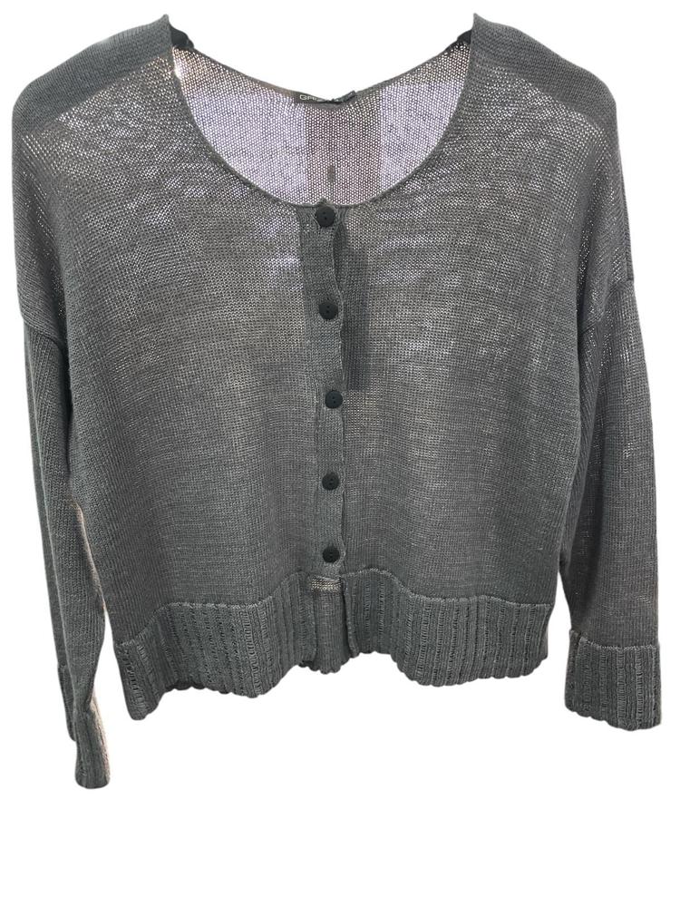 stijlvol gebreid vest 66123-bl - Grizas