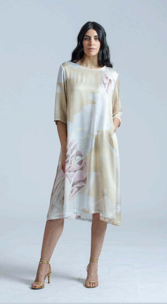zomerse viscose jurk a243 vi - Thanny