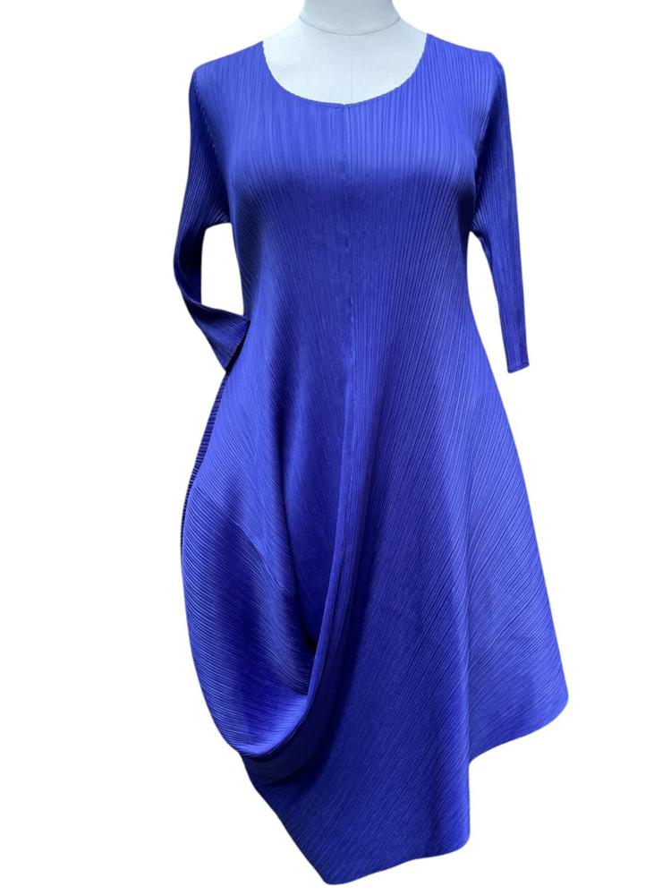 plissé elegantie jurk sky220 - Thanny