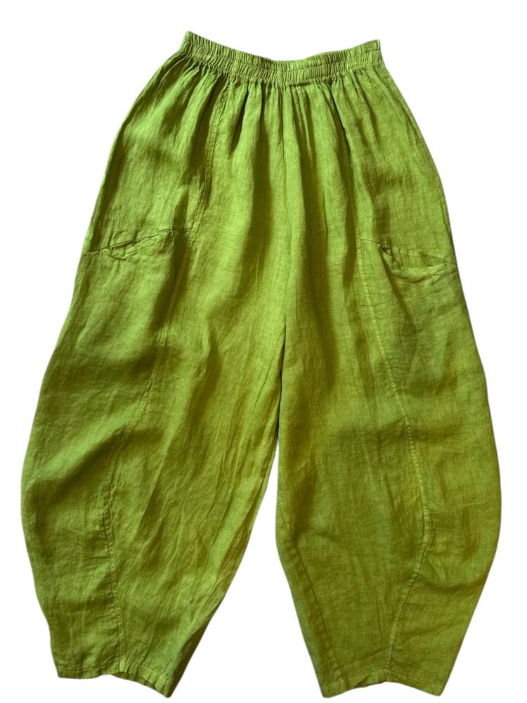 wijde linnen broek 4758 - MB Style