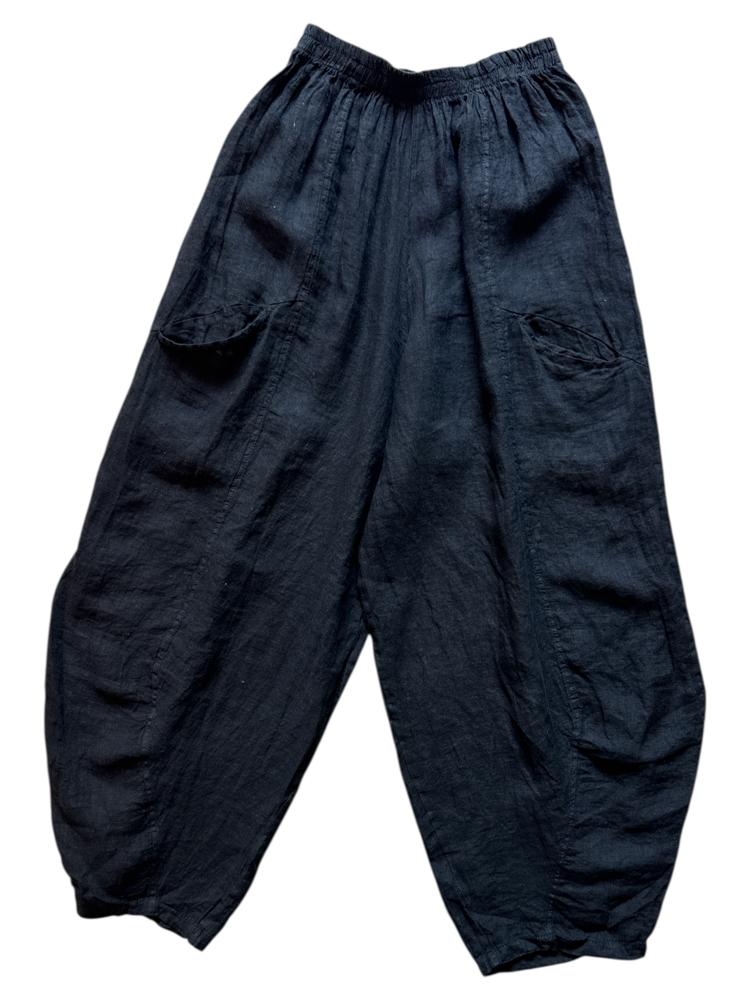 wijde linnen broek 4758 - MB Style