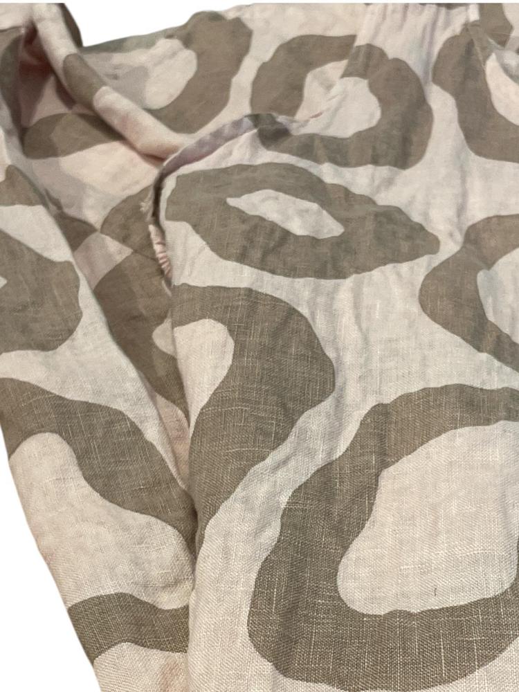 linnen print shirt 6540 - Moonshine