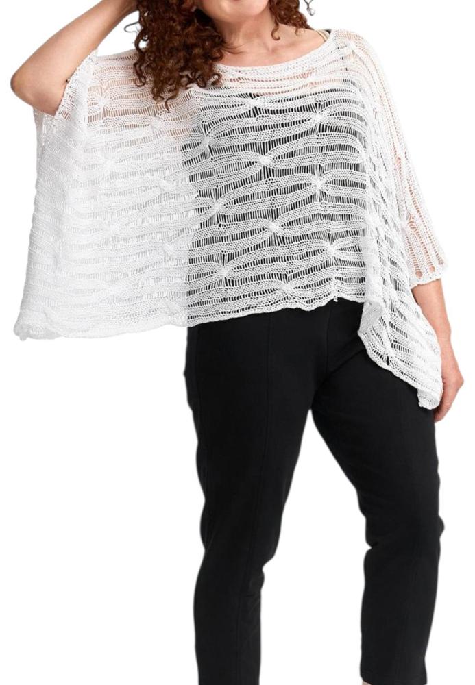 gehaakte stijlvolle pull a2805 - Amandine