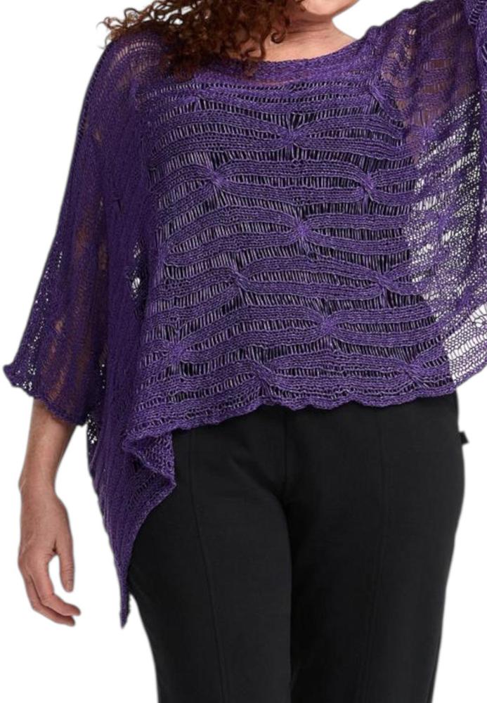 gehaakte stijlvolle pull a2805 - Amandine