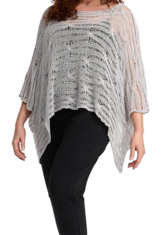 gehaakte stijlvolle pull a2805 - Amandine