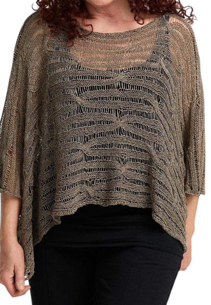 gehaakte stijlvolle pull a2805 - Amandine