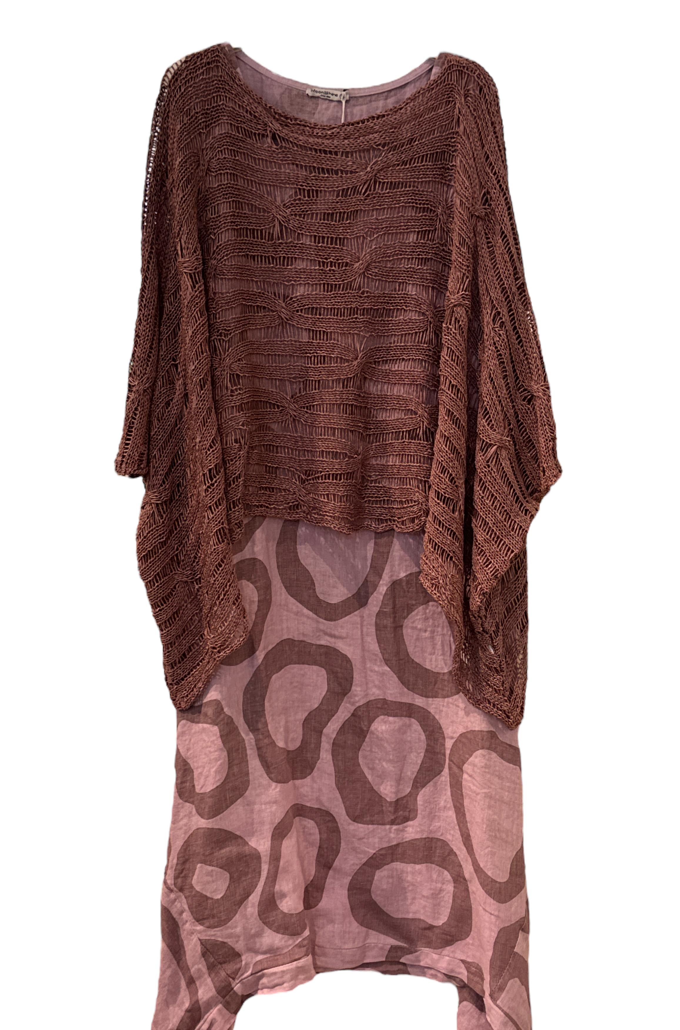 gehaakte stijlvolle pull a2805 - Amandine