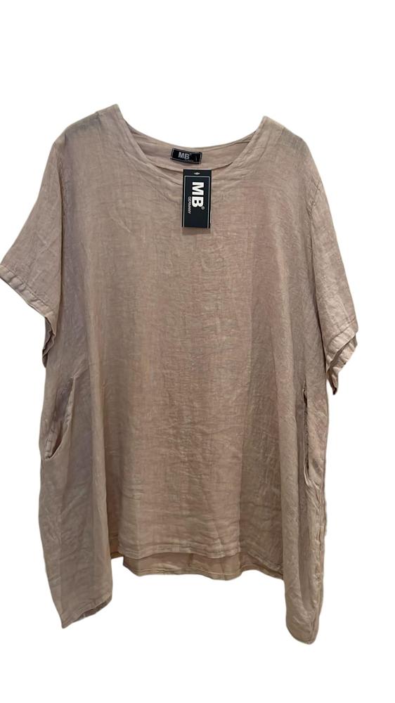 linnen tuniek 90645 - MB Style