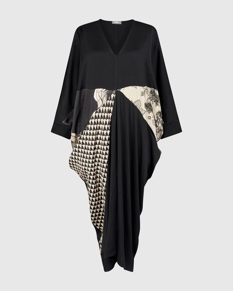 viscose jurk ad820 - Alembika