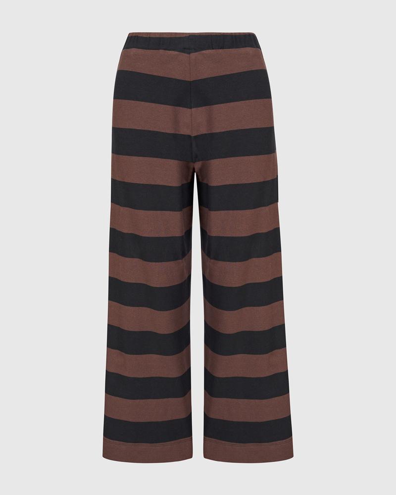 gestreepte comfort stretch broek up673 - Urban by Alembika