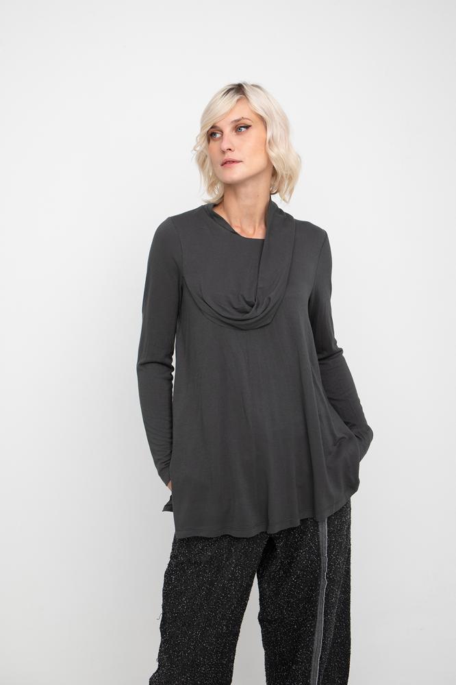 elegant drape tuniek shirt 766049 - Ozai N Kü