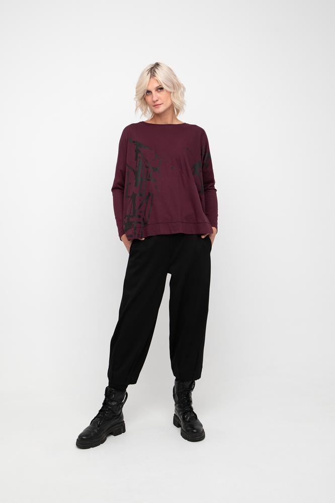 grafisch patroon dames shirt 766050 - Ozai N Kü