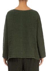 linnen katoenen relaxed shirt 52714-l268 - Grizas