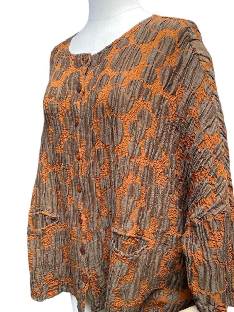 vest met opvallend patroon 7934-s301 - Grizas