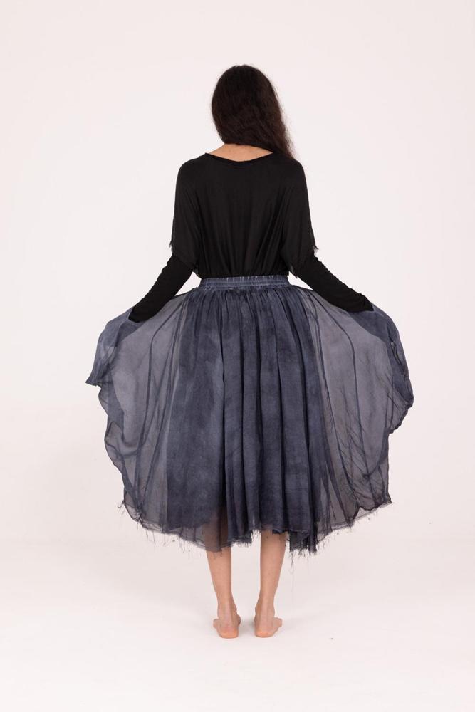 a-lijn rok met zakken s200 - Sanctamuerte