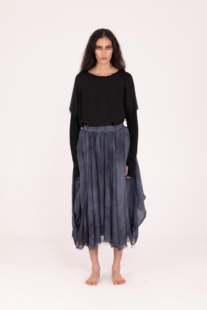 a-lijn rok met zakken s200 - Sanctamuerte