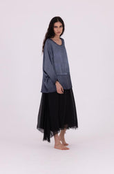 shirt met ronde hals s223 - Sanctamuerte