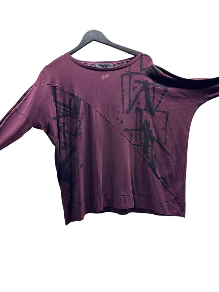 grafisch patroon dames shirt 766050 - Ozai N Kü