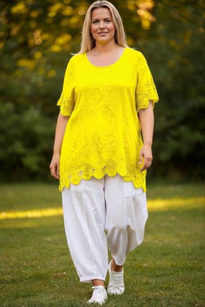 elegant linnen shirt 7501ss26 - Moonshine