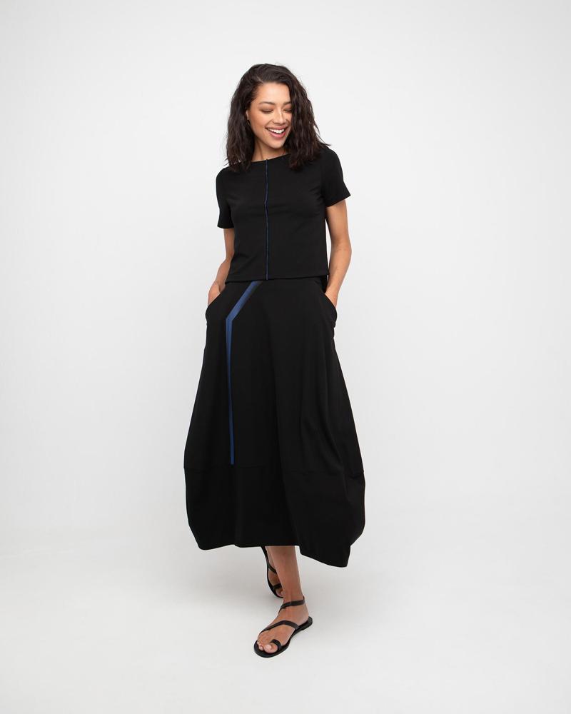 maxi rok met stijlvolle details 860194 - Ozai N Kü