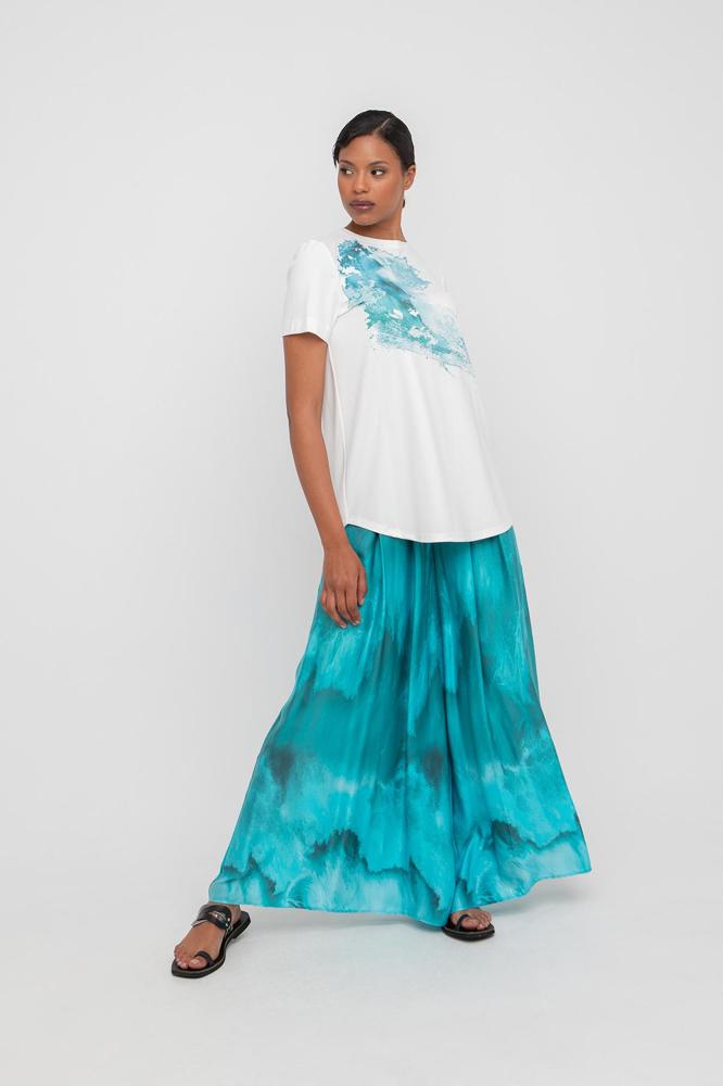 abstracte print t-shirt 860548 - Ozai N Kü