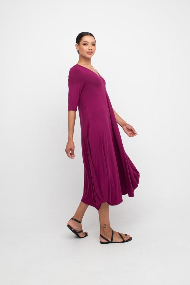 bamboe midi-jurk 860994 - Ozai N Kü