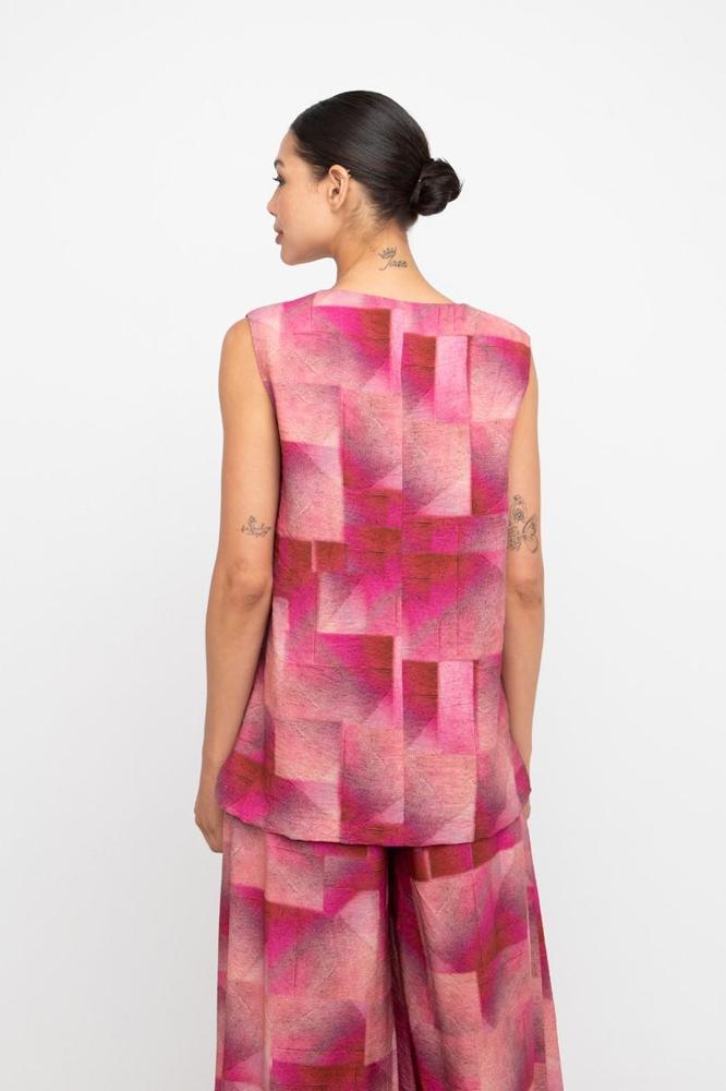 geometrische print top 860644 - Ozai N Kü