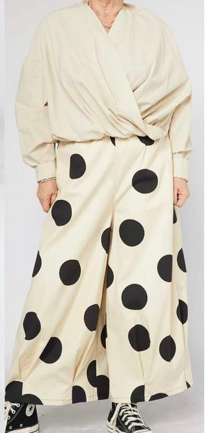 stijlvolle wijde polkadot broek 826009 - wendy trendy