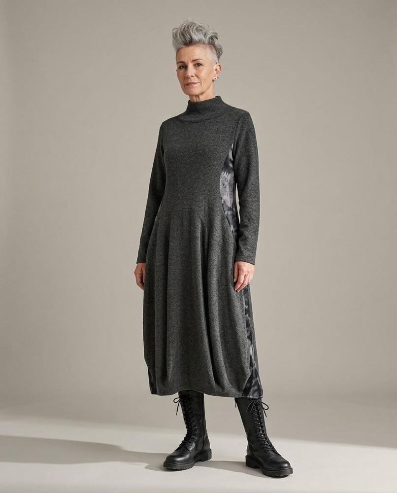 elegante midi coltrui jurk ad907 - Alembika