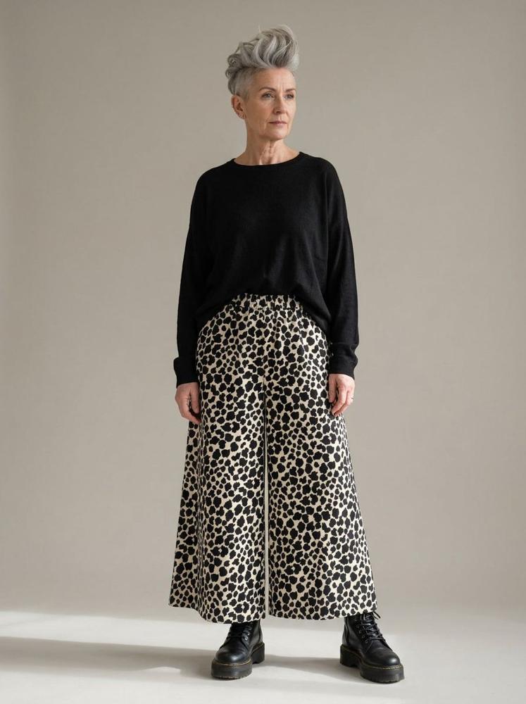 stijlvolle katoenen culotte broek 826107 - wendy trendy