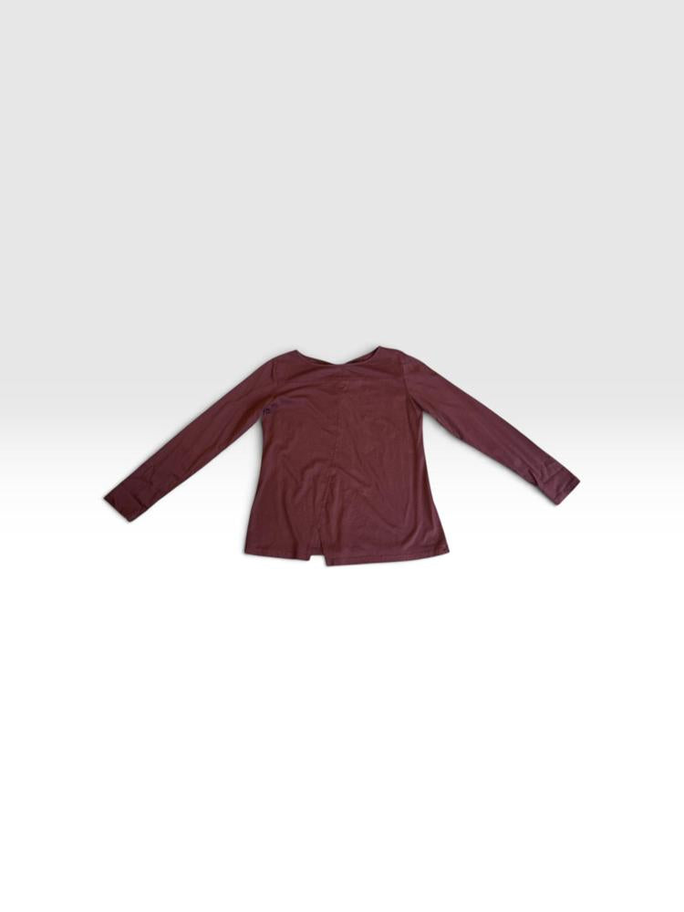 comfortabel katoenen longsleeve shirt 88465 - wendy trendy