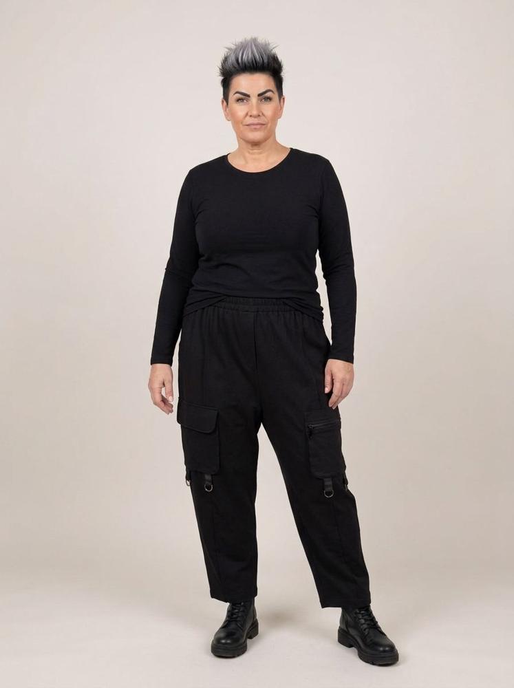 comfortabele katoenen cargo broek 261102 - Sinne Design