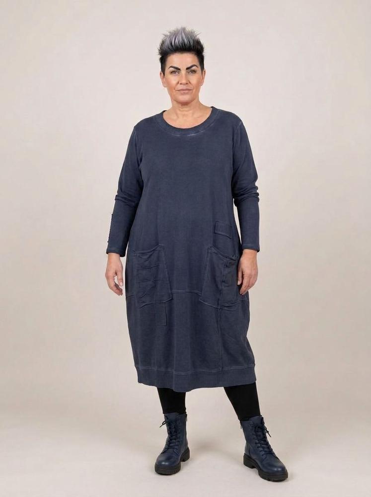 comfortabele katoenen casual jurk 2426001 - Sinne Design