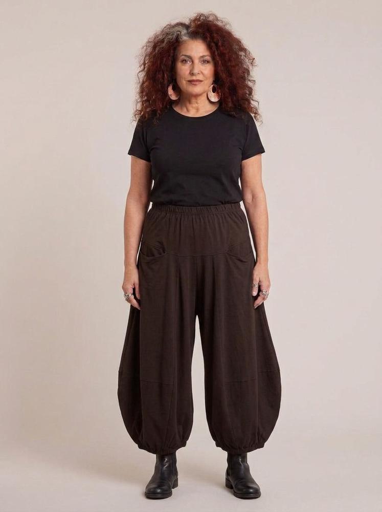 comfortabele jersey harem broek 8318aw - Moonshine