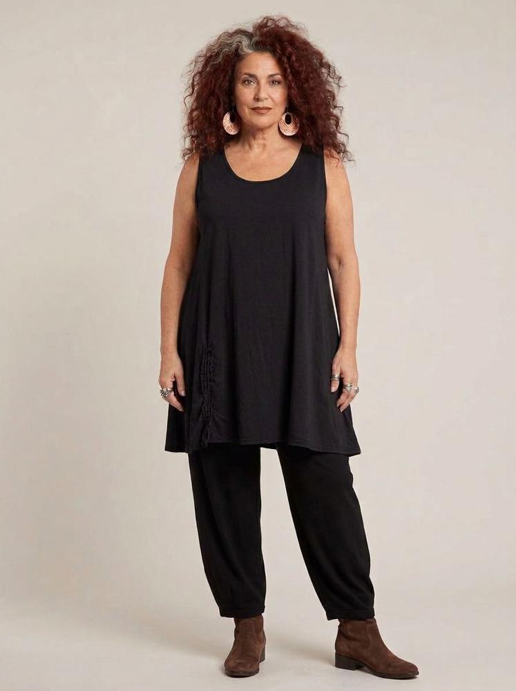 luchtige katoenen dames top 8308aw - Moonshine