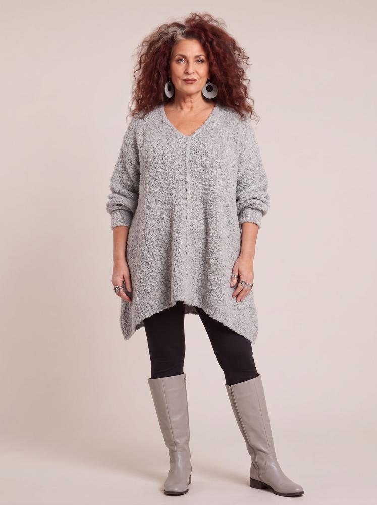 warme gebreide lange damestrui 8888aw - Moonshine