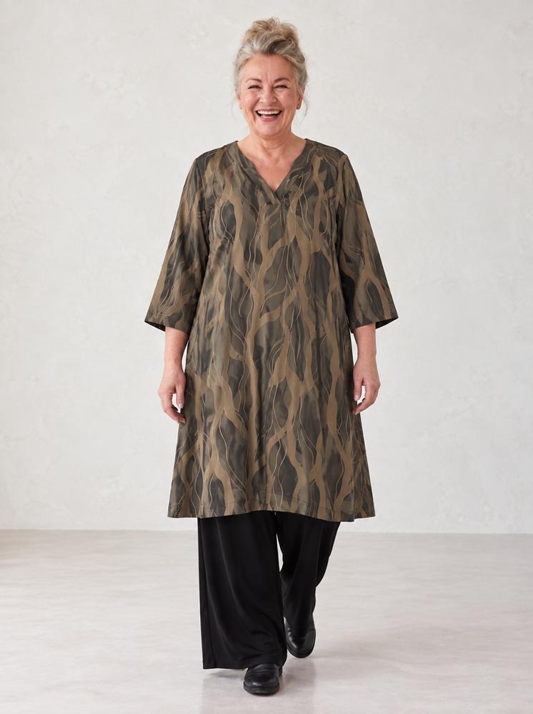 stijlvolle viscose jurk bridget bridgetaw - Ophilia