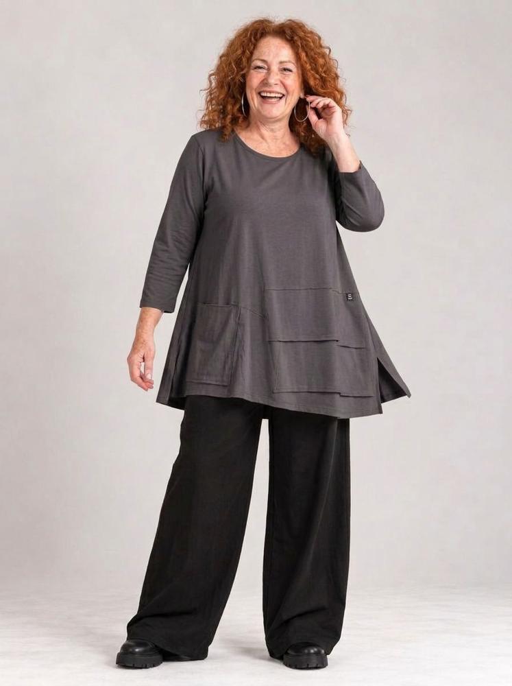 comfortabel katoenen stretch shirt 2423003aw - Sinne Design
